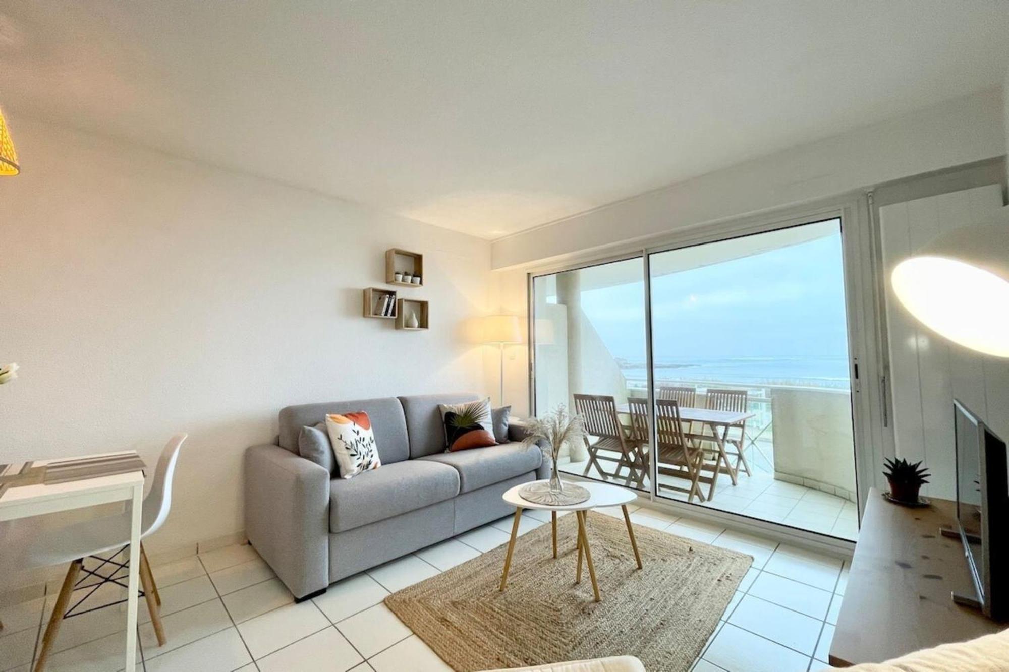 SPLENDIDE ! T2 Archi Cocooning Vue mer 180 Ploemeur Eksteriør bilde