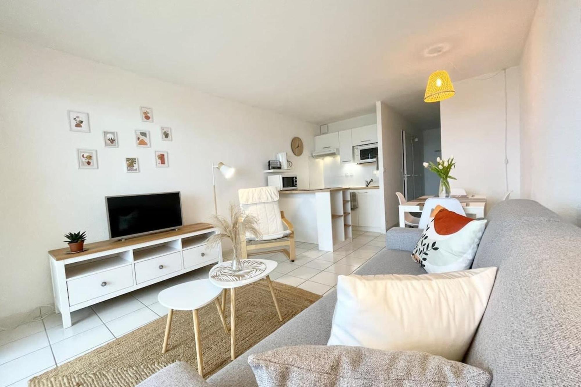 SPLENDIDE ! T2 Archi Cocooning Vue mer 180 Ploemeur Eksteriør bilde